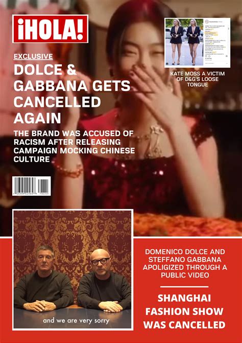 video dolce gabbana china traduzione